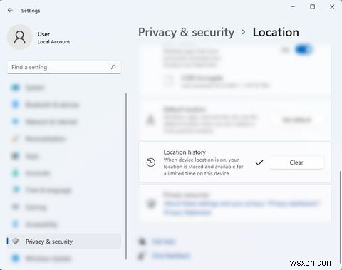 How to Configure Location Services on Windows 11