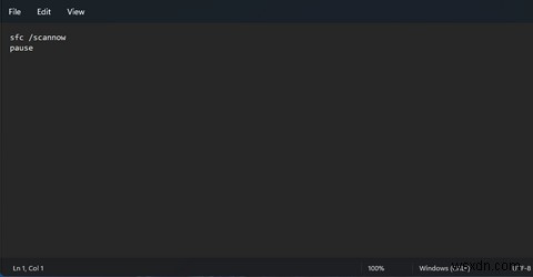 How to Set Up System File Scan Shortcuts in Windows 11 