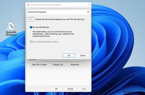 How to Set Up System File Scan Shortcuts in Windows 11 