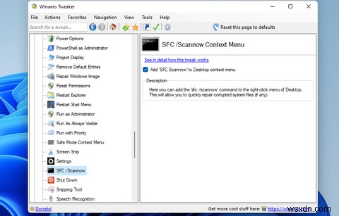 How to Set Up System File Scan Shortcuts in Windows 11 