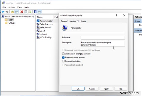 How to Enable or Disable the Built-in Administrator Account in Windows 11