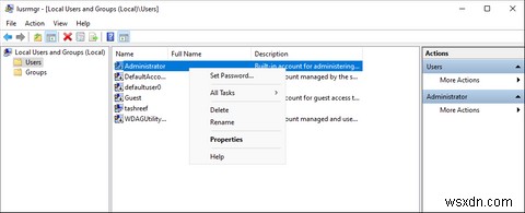 How to Enable or Disable the Built-in Administrator Account in Windows 11