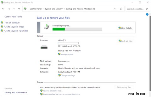 How to Create a Complete Backup in Windows 11