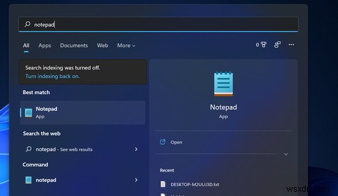9 Ways to Open Notepad in Windows 11