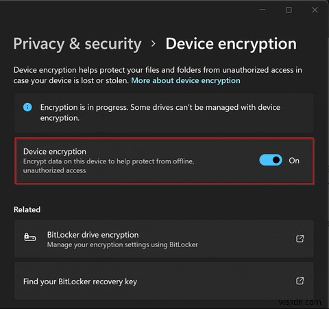 Device Encryption Not Working on Windows 11? Here’s How to Fix it!