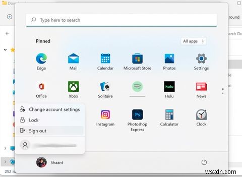 How to Sign Out of Windows 11