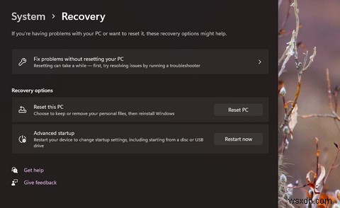 8 Ways to Access the Advanced Startup Options Menu in Windows 11