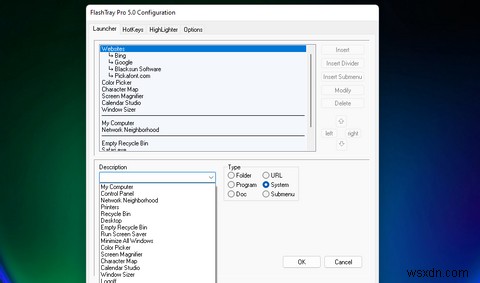How to Add a Shortcuts Menu to the Windows 11 System Tray
