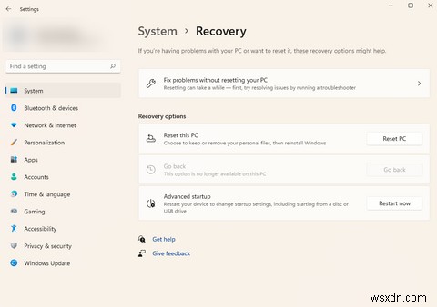 How to Fix Undoing Changes to Your Computer in Windows 11
