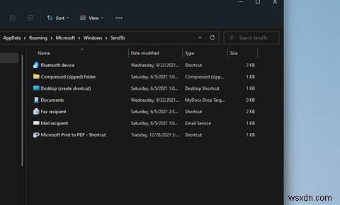 How to Add New Shortcuts to the Send To Menu in Windows 11