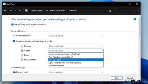 How to Change the AutoPlay Settings in Windows 11