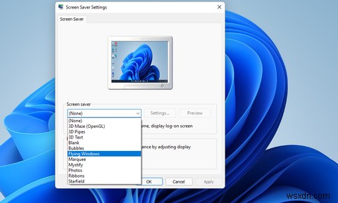 How to Add Classic XP Screensavers to Windows 11