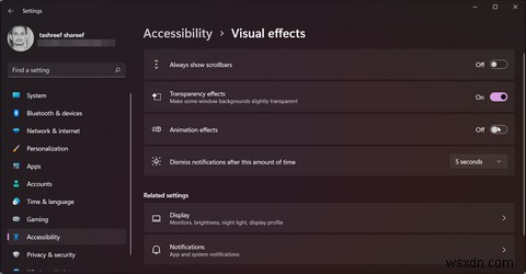 How to Turn Off Windows 11s Animation Effects to Improve Performance