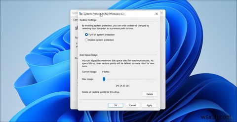 How to Create a Restore Point in Windows 11