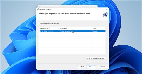 How to Create a Restore Point in Windows 11