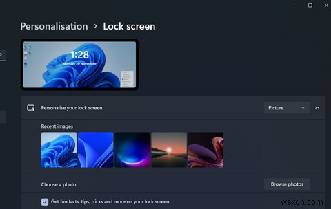 How to Customize Windows 11s Lock Screen