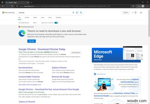 How Microsoft Is Trying to Stop You Downloading Google Chrome