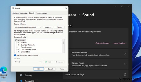 How to Change Sounds on Windows 11