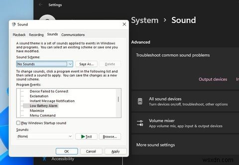 How to Change Sounds on Windows 11