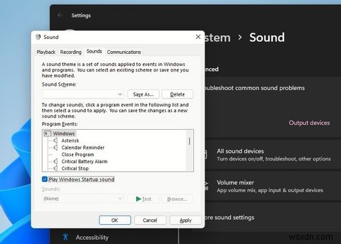 How to Change Sounds on Windows 11
