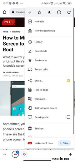 How to Send Links From Your Android Phone to a Windows PC