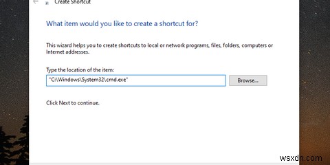 How to Run Command Prompt Commands With a Desktop Shortcut