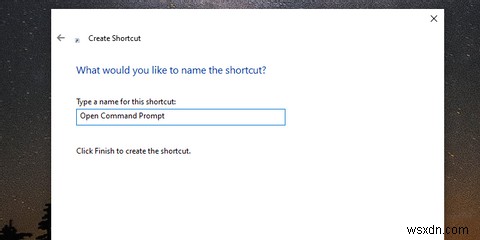 How to Run Command Prompt Commands With a Desktop Shortcut