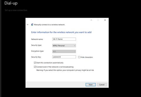How to Connect to a Hidden Wi-Fi Network in Windows 10