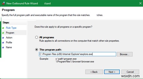 How to Block Internet Explorer From Accessing the Internet