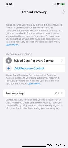 How to Set Up an Account Recovery Contact for Your Apple ID