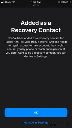 How to Set Up an Account Recovery Contact for Your Apple ID