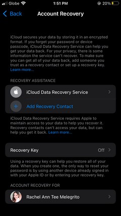 How to Set Up an Account Recovery Contact for Your Apple ID