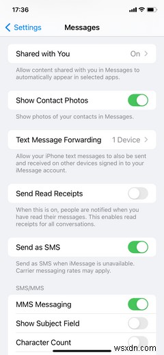 How to Stop Sharing Read Receipts in iMessage