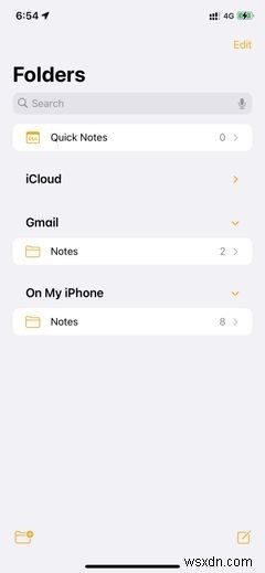 How to Change the Default Account for Apple’s Notes App