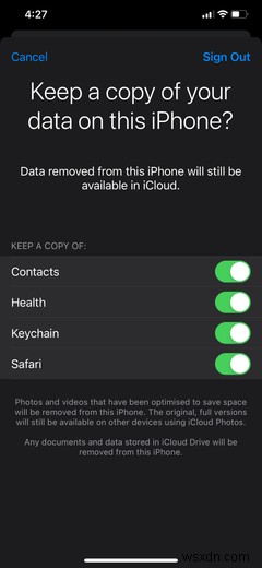 How to Safely Sign Out of iCloud on a Mac, iPhone, or iPad