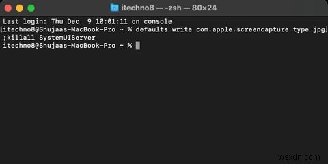 How to Change The Default Screenshot Format and Other Details on a Mac