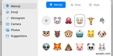How to Change Your Profile Picture to an Animated Memoji in macOS Monterey