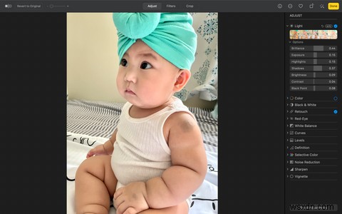 A Detailed Guide to All the Adjust Tools for Photos on Mac