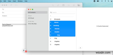 How to Send and Receive Virtual Business Cards (vCards) in Mail on a Mac