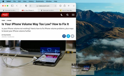 How to Save and Download Text, Images, and Entire Webpages in Safari on a Mac