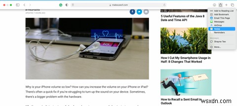 How to Save and Download Text, Images, and Entire Webpages in Safari on a Mac