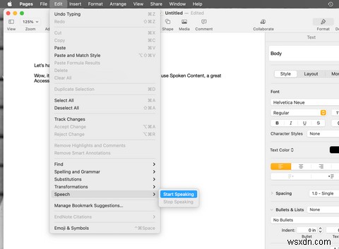 How to Use Spoken Content to Make Your Mac Read Out Loud to You
