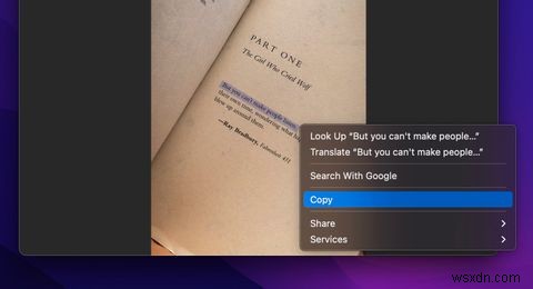 How to Use Live Text on a Mac With macOS Monterey