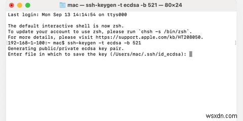 How to Use SSH-Keygen to Generate an SSH Key on Mac