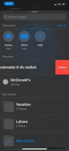 Want to Delete Your Search History on Apple Maps? Here’s How to Do It
