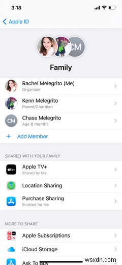 How to Stop Using Apple Family Sharing or Remove Other Family Members