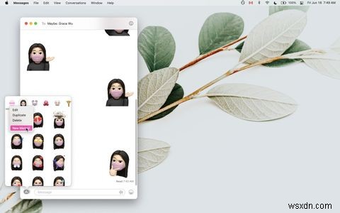 How to Add Custom Memoji to Your Presentations and Documents on a Mac
