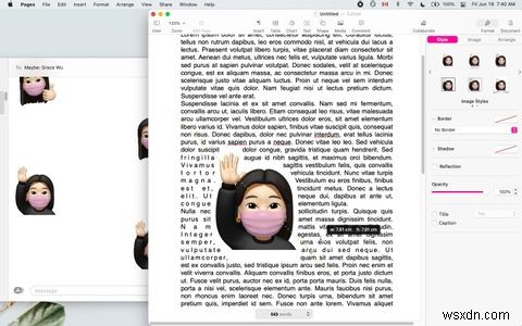How to Add Custom Memoji to Your Presentations and Documents on a Mac