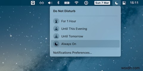 How to Use Do Not Disturb on a Mac