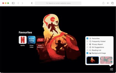 How to Customize the Start Page in Safari on macOS